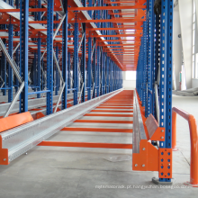 CE certificate pallet rack suitable for radio shuttle